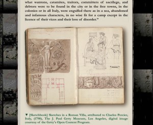 Sketches in a Roman Villa